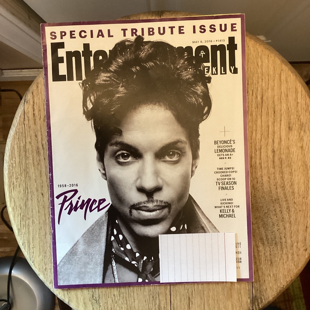 PRINCE Entertainment Weekly May 6, 2016 Special Tribute Issue